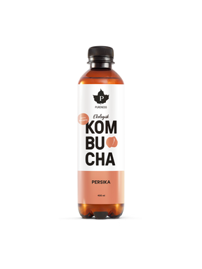 Ekologisk Kombucha Persika - 400 ml