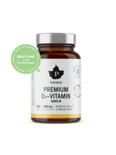 Premium D3-Vitamin 4000 IE - 120 kapslar