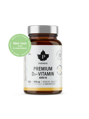 Premium D3-Vitamin 4000 IE - 120 kapslar