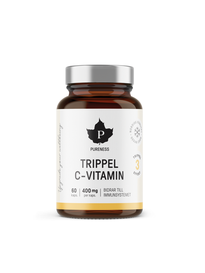 Trippel C-vitamin - 60 kapslar