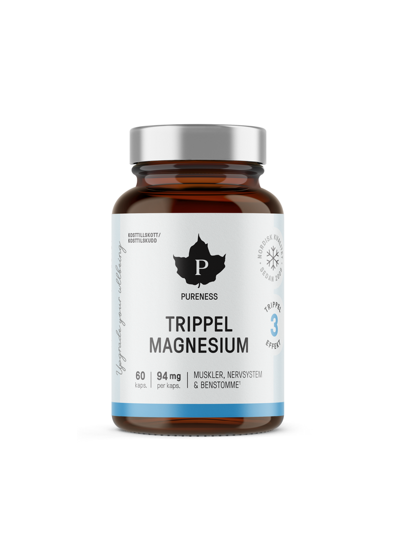 Trippel Magnesium - 60 kapslar
