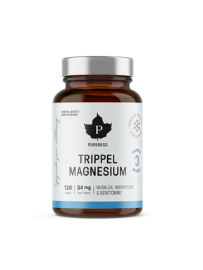 en burk trippel magnesium 120kaps utan bakgrund
