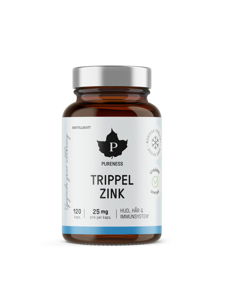 Trippel Zink - 120 kapslar