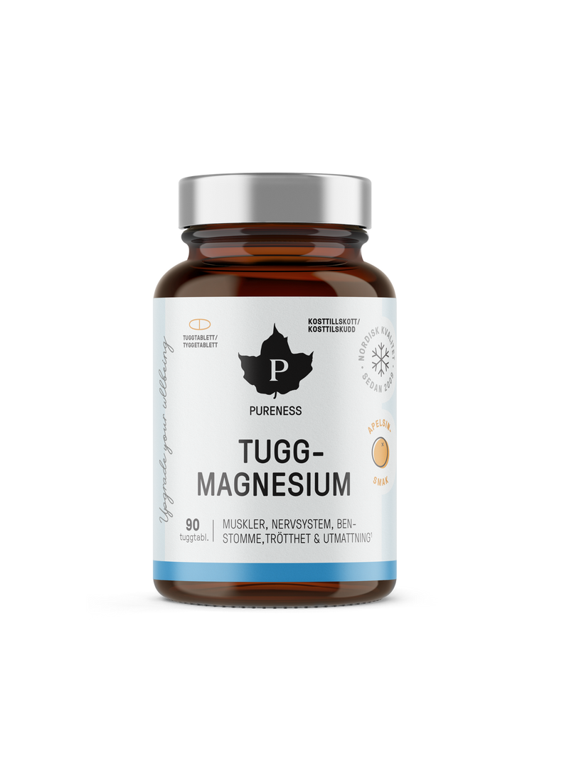 Tuggmagnesium - 90 tabletter