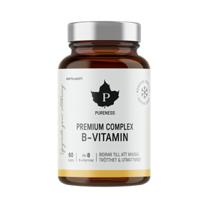 Premium Complex B-Vitamin - 60 kapslar