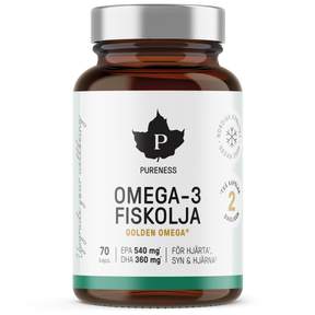 Omega-3 Fiskolja - 70 kapslar