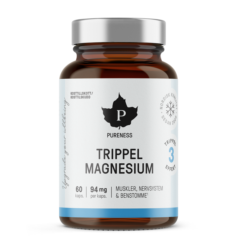 Trippel Magnesium - 60 kapslar