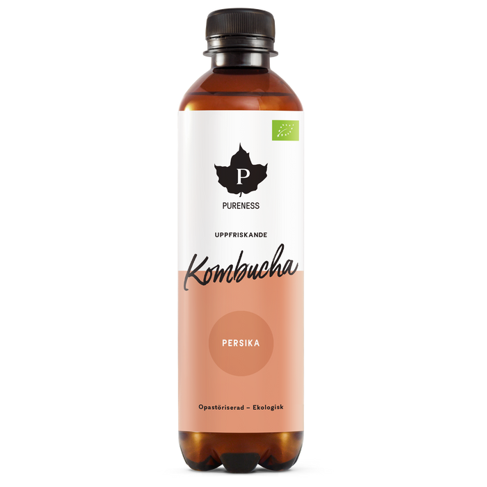 Ekologisk Kombucha Persika - 370 ml