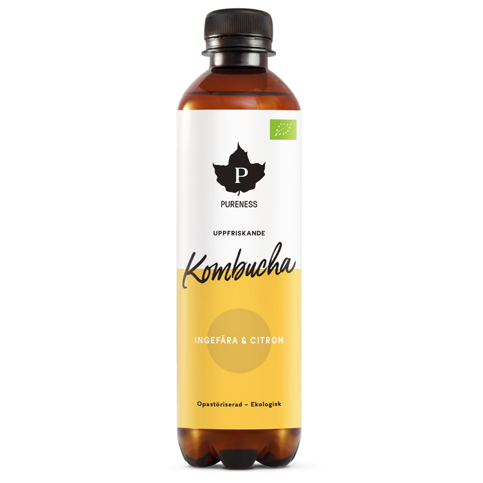 Ekologisk Kombucha Ingefära & Citron - 370 ml
