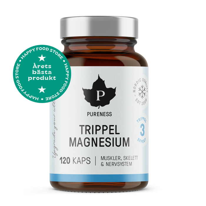 Trippel Magnesium - 120 kapslar