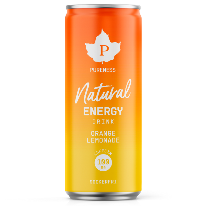 Natural Energy Drink Orange Lemonade - 330 ml