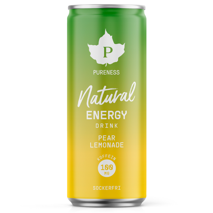 Natural Energy Drink Pear Lemonade - 330 ml
